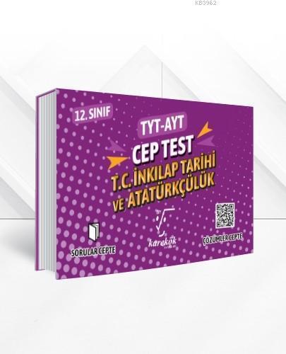 Karekök Yayınları TYT AYT T.C. İnkılap Tarihi ve Atatürkçülük Cep Test
