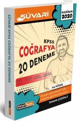 Kariyer Meslek 2020 KPSS Süvari Coğrafya Tamamı Çözümlü 20 Deneme
