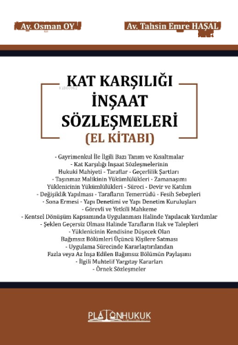 Kat Karşılığı İnşaat Sözleşmeleri (El Kitabı)