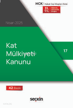 Kat Mülkiyeti Kanunu (Cep Kitabı)