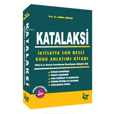 Katalaksi - İktisatta Son Beşli Konu Anlatımlı