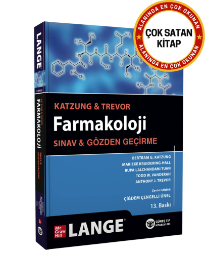 Katzung & Trevor Farmakoloji Sınav ve Gözden Geçirme (13. Baskı)