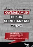 Kaymakamlık Hukuk Soru Bankası