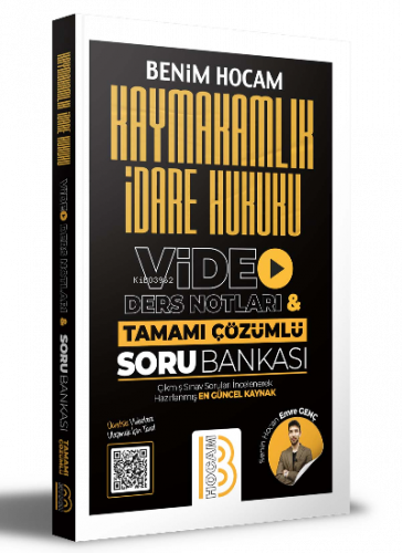Kaymakamlık İdare Hukuku Video Ders Notları ve Tamamı Çözümlü Soru Bankası