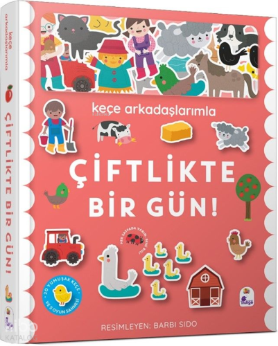 Keçe Arkadaşlarımla Çiftlikte Bir Gün (Ciltli)