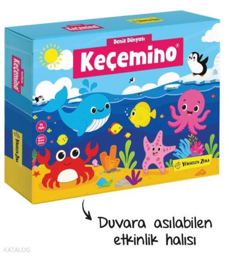 Keçemino Etkinlik Halısı - Deniz Dünyası