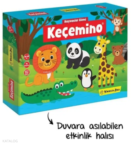 Keçemino Etkinlik Halısı - Hayvanlar Alemi