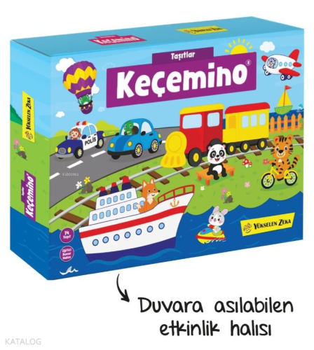 Keçemino Etkinlik Halısı - Taşıtlar