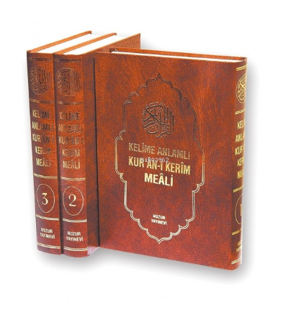 Kelime Anlamlı Kuran-ı Kerim Meali - 3 Cilt