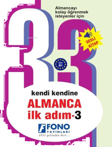 Kendi Kendine Almanca İlk Adım - 3 Sesli Kitap