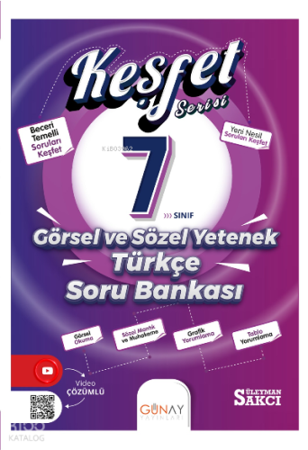 Keşfet Görsel ve Sözel Yetenek Soru Bankası