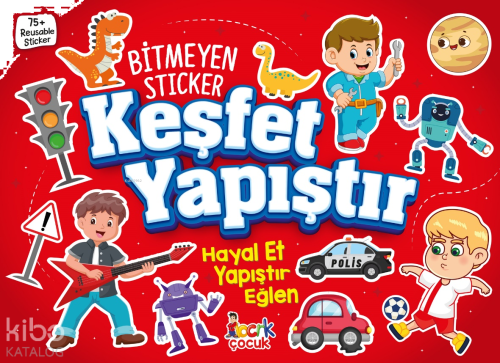 Keşfet Yapıştır - Bitmeyen Sticker