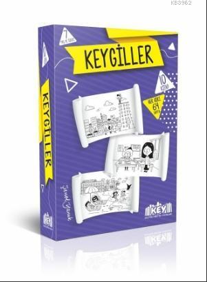 Keygiller Hikaye Kitaplığım Okuma Seti 10 Kitap (+7 Yaş ve Üzeri); Macera Dolu Birbirinden Keyifli Hikayeler