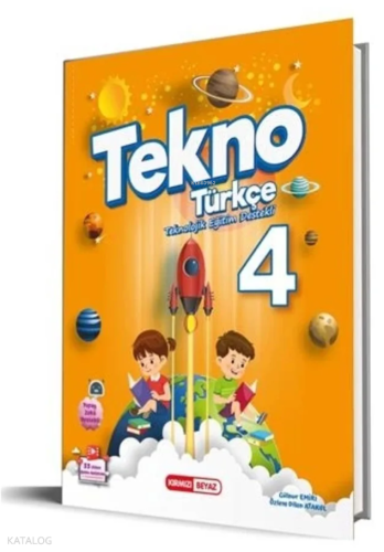 Kırmızı Beyaz 4. Sınıf Tekno Teknolojik Eğitim Destekli Türkçe