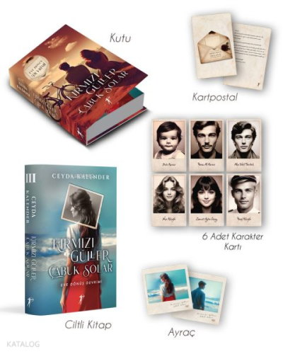 Kırmızı Güller Çabuk Solar 3 - Eve Dönüş Devrimi (Ciltli - Kutulu Set)