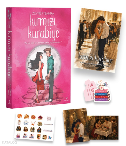 Kırmızı Kurabiye (Ciltli - Kenar Boyamalı)