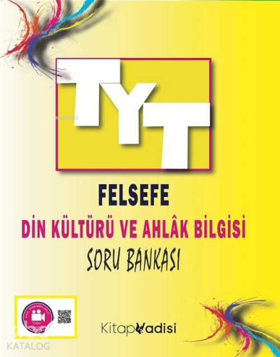 Kitap Vadisi Yayınları TYT Felsefe Din Kültürü ve Ahlâk Bilgisi Soru Bankası