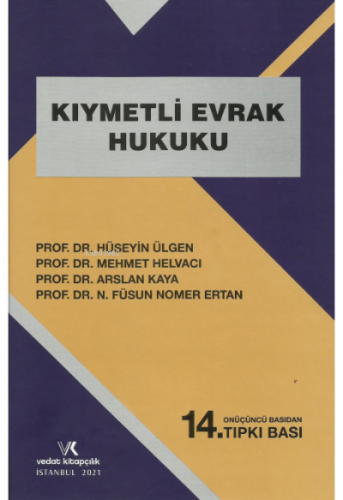 Kıymetli Evrak Hukuku