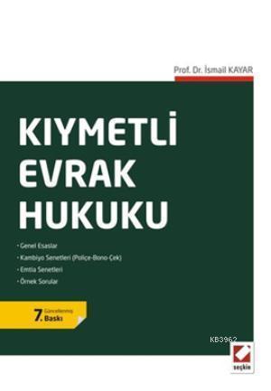 Kıymetli Evrak Hukuku