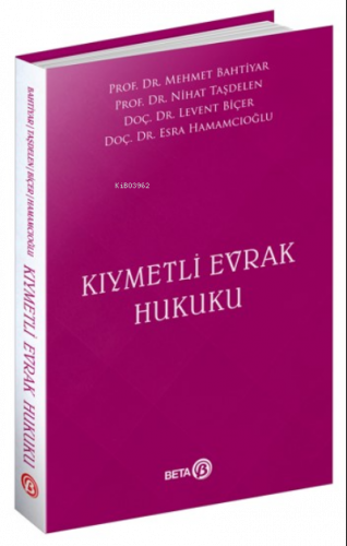 Kıymetli Evrak Hukuku