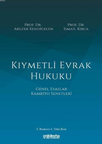 Kıymetli Evrak Hukuku