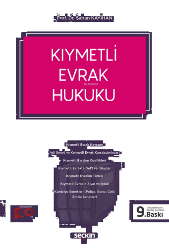 Kıymetli Evrak Hukuku