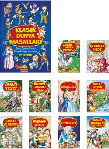 Klasik Dünya Masalları (10 Kitap)
