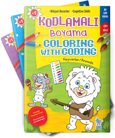 Kodlamalı Boyama (4 Kitap)