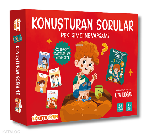 Konuşturan Sorular;Peki Şimdi Ne Yapsam? (Öz Şefkat Kartları ve Kitap Seti)