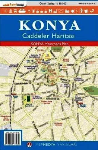 Konya Caddeler Haritası