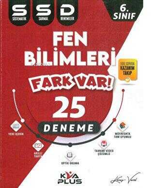 Koray Varol Akademi 6. Sınıf Fen Bilimleri Sistematik 25 Sarmal Deneme