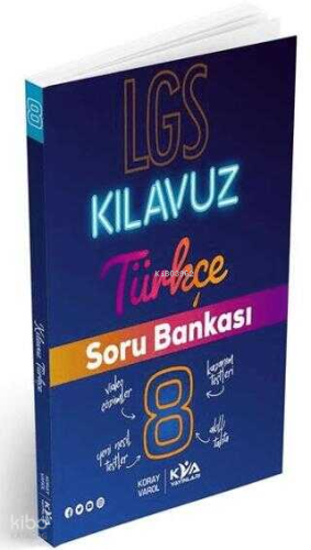 Koray Varol Akademi 8. Sınıf Kılavuz Serisi Türkçe Soru Bankası