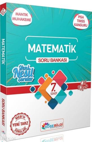 Köşebilgi 7. Sınıf Matematik Soru Bankası