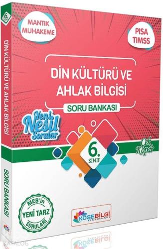 Köşebilgi Yayınları 6. Sınıf Din Kültürü ve Ahlak Bilgisi Özet Bilgilerle Soru Bankası