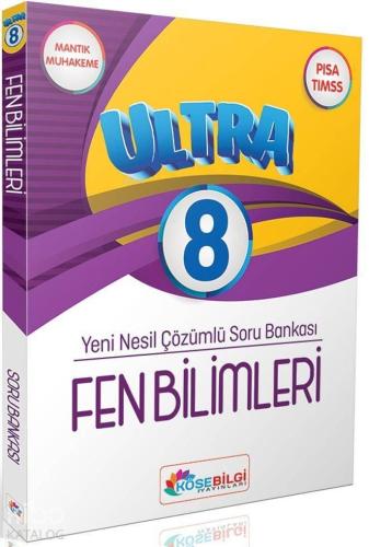 Köşebilgi Yayınları 8. Sınıf LGS Fen Bilimleri Ultra Yeni Nesil Çözümlü Soru Bankası Köşebilgi 