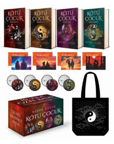 Kötü Çocuk Serisi 4 Kitap;(Kutulu Ciltli Set)