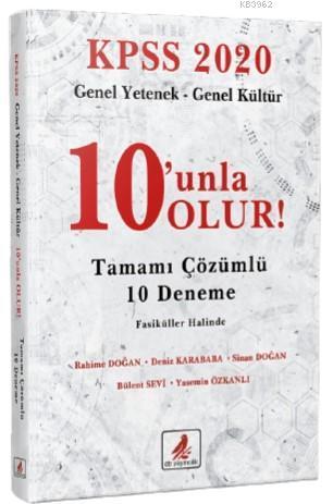 KPSS – 2020 Genel Yetenek – Genel Kültür 10'unla OLUR! Tamamı Çözümlü 10'lu Deneme