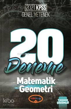 KPSS 2021 Genel Yetenek Matematik-Geometri 20'li Deneme Sınavı