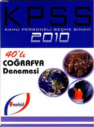 KPSS 40'lı Coğrafya Denemesi