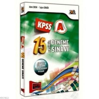 KPSS A Grubu Alan Bilgisi  15 Fasikül Deneme Sınavı