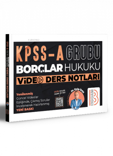 KPSS A Grubu Borçlar Hukuku Video Ders Notları