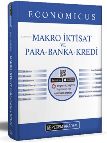 KPSS A Grubu Economicus Makro İktisat ve Para-Banka-Kredi Konu Anlatım