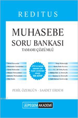 KPSS A Grubu Reditus Muhasebe Tamamı Çözümlü Soru Bankası 2016 (Ciltli)
