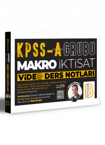 KPSS A Makro İktisat Video Ders Notları