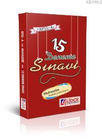 KPSS-A Muhasebe 15' li Deneme; Deneme Sınavı Kitabı
