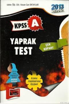 KPSS A Yaprak Test 2013
