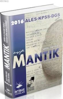 KPSS ALES DGS İçin Sözel Sayısal Mantık Kitabı