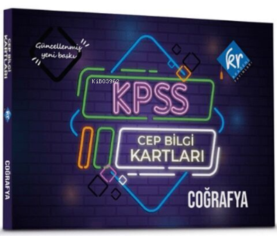 KPSS Coğrafya Cep Bilgi Kartları