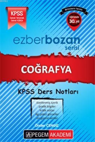 KPSS Coğrafya Öğrencinin Ders Defteri 2016