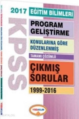 KPSS Eğitim Bilimleri Program Geliştirme 2017; Konularına Göre Düzenle